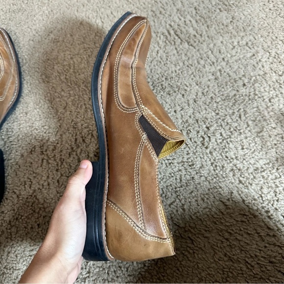 Sandro Men‎ Comfort Soft Loafers Dress Slip On Shoes US Size 12D Tan Brazil main image 12